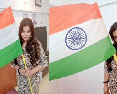 "मोदीजी का 'हर घर तिरंगा' अभियान सराहनीय है।"- अभिनेत्री श्रद्धा रानी शर्मा