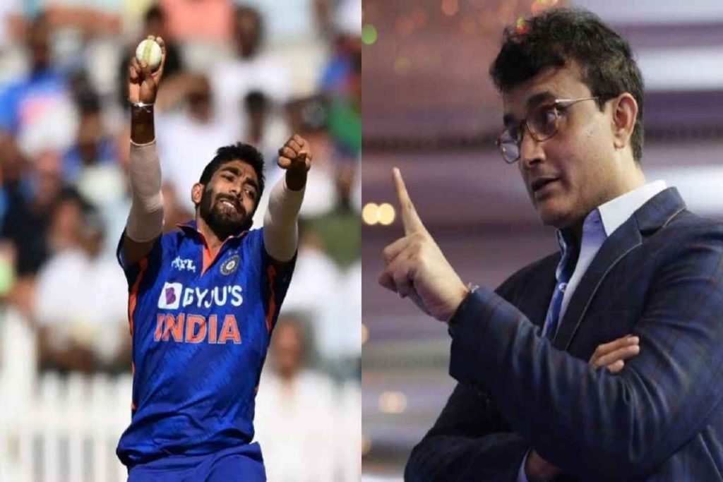 Sourav Ganguly updates on Jasprit Bumrah injury