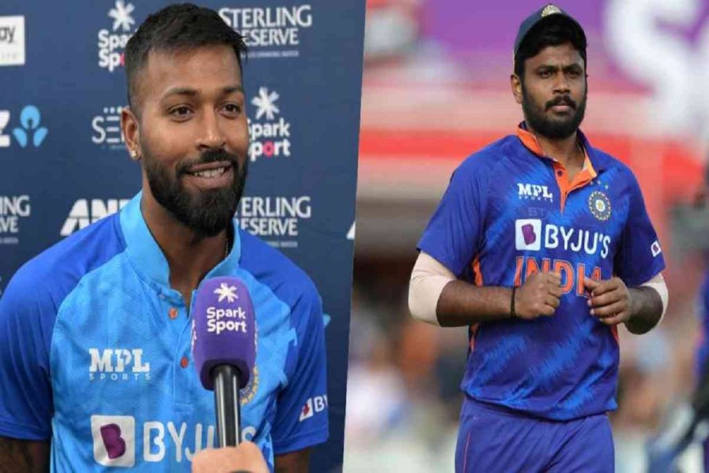 Hardik Pandya on Sanju Samson