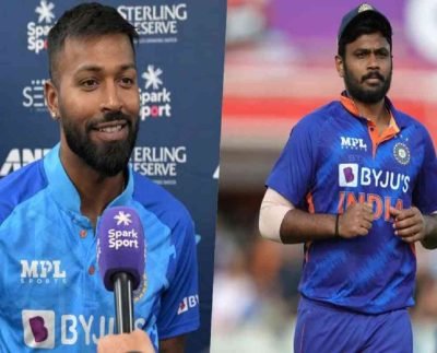 Hardik Pandya on Sanju Samson