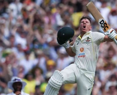 David Warner double century in 100th Test