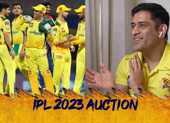IPL Mini Auction 2022 CSK ms dhoni