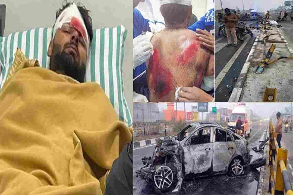Rishabh Pant Accident: भयानक हादसे का शिकार हुई ऋषभ पंत की कार, सिर और पैर में लगी गंभीर चोट हालत स्थिर
